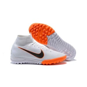 Pánské Nike Mercurial SuperflyX VI Elite TF Bílý oranžový Černá